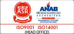 Obtained "ISO9001"